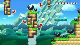 Muncher Mounts Kaizo Lite by 4～2 Super Mario Maker 2 Switch #cnl