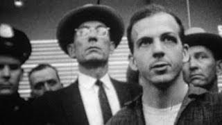 Lee Harvey Oswald speaks to the press