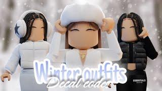 Winter Roblox Outfits *CODES + LINKS*️️