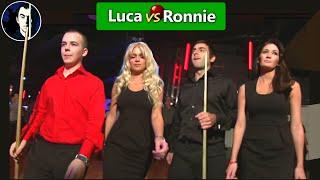 15-year-old Luca Brecel vs Ronnie OSullivan  2010 Power Snooker R1