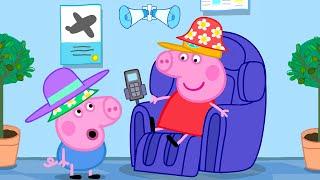 Peppas Airport Adventure ️  Peppa Pig Tales Full Episodes