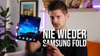 Einmal zu viel gefaltet 2 Jahre Samsung Fold und nie wieder