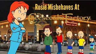 Rosie Misbehaves At The Cheesecake Factory And Gets Grounded