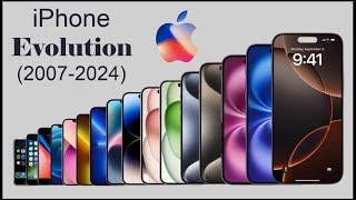 Evolution of iPhone  From 2007 To 2024  History of iPhone  iPhone Evolution  Animated Slideshow.