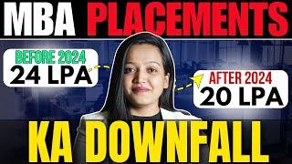 Why MBA Placements Are Decreasing In 2024  Why IITs & IIMs Are Not Able To Provide High Packages