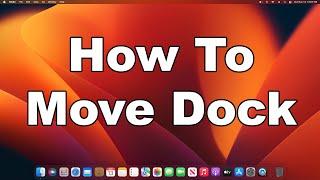 How To Move Dock To Another Screen Or Monitor In macOS  A Quick & Easy Guide