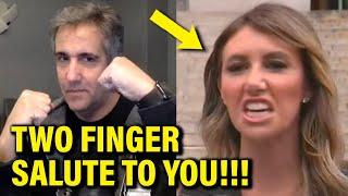 Michael Cohen Gives Quickest TWO FINGER SALUTE to Alina Habba and Ted Cruz