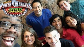 POWER RANGERS Dino Charge  SuperCharge CAST INTERVIEW