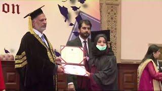 Chairman Board of Governor Lahore Leads University Zahoor Ahmad Wattoo Distributing Degrees