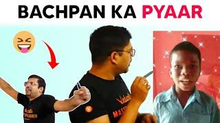 Harsh sir dance and reaction on bachpan ka pyaar 