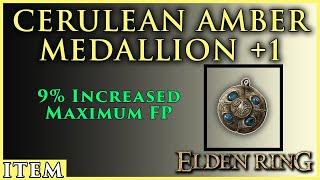 Cerulean Amber Medallion +1  Location Quick Guide  Elden Ring