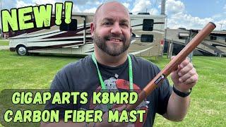 NEW K8MRD Gigaparts Explorer Carbon Fiber Telescopic Mast