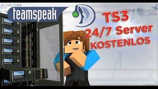 Teamspeak 3 Server kostenlos online erstellen und hosten 247 Tutorial Deutsch