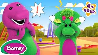 It Is Okay To Feel Upset  Mental Health Awareness for Kids  NEW COMPILATION  Barney the Dinosaur