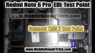 Redmi Note 6 Pro Edl Pinout  Xiaomi M1806e7ti Edl Test Point  Redmi Note 6 Pro Edl Test Point