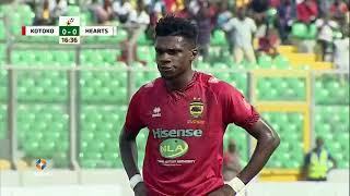 Clear video of disputed Kotoko goal against Hearts in the Ghana Premier League