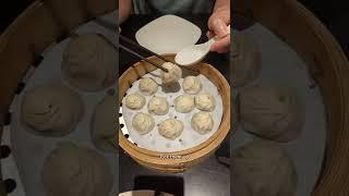 Soup dumplings xiao long bao at Din Tai Fung
