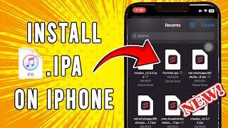 How to Install .IPA on iPhone  Sideload App on iOS No Revoke