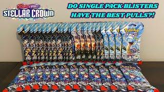 Are STELLAR CROWN Single Pack Blisters THE BEST PRODUCT from this NEW Pokemon set? + GIVEAWAY