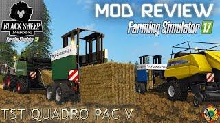 MOD REVIEW ITA - TST QUADRO PAC V - BlackSheppModding - Farming Simulator 17 - FS17 ITA