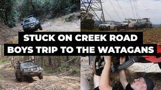 Stuck on Creek Road - Boys trip to the Watagans