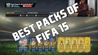 MY BEST PACKS OF FIFA 15  5 TOTS IN THE SAME PACK LEGENDS TOTY AND MORE