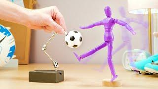 Animating Stop-Motion Soccer