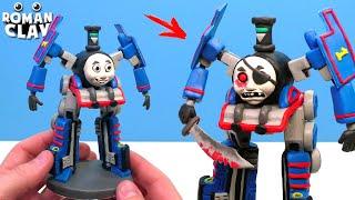Thomas.exe TRANSFORMER with Clay  Cursed Thomas the Train Engine.exe