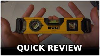 DEWALT Torpedo Level - Quick Review