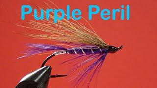 Beginners Fly Tying  Series Classic Steelhead Flies the Purple Peril