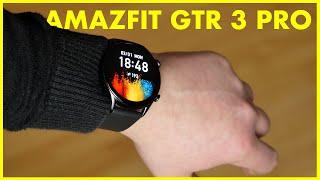 Die beste Huami Smartwatch Amazfit GTR 3 Pro  CH3 Test Review Deutsch