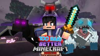 100 Hari di Better Minecraft Hardcore