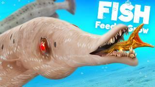 Playing as *NEW* Trumpet Fish  Feed & Grow Fish