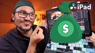 How much Money do i make with DaVinci Resolve iPad MasterClass