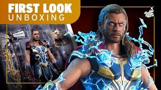 Hot Toys Thor Love and Thunder Deluxe Figure Unboxing  First Look