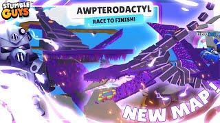 NEW MAP PTERODACTYLE BY AWVEXEL RACE TRACK - Stumble Guys