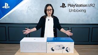 PlayStation VR2 - Unboxing  PSVR2 deutsche Untertitel