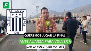 Queremos jugar la final ante Alianza para volver a dar la vuelta en Matute