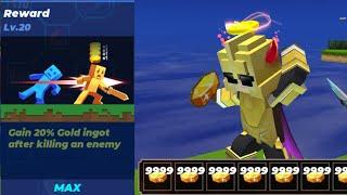 Duplicating Gold Ingot TALENTS in BedWars Blockman Go