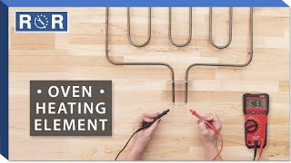 Oven Heating Element - Continuity Test