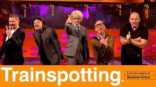 Graham Recreates Iconic Trainspotting Poster - The Graham Norton Show