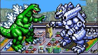 Godzilla Domination GBA All Bosses  Opponents No Damage