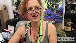 Comics Legend Jill Thompson  at NYCC 2018