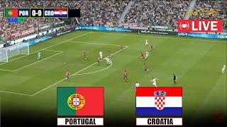 LIVE  Portugal vs Croatia  eFootball PES Gameplay PC