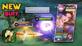 MASHA NEW BUFF TO REDUCED COOLDOWN 4 SEC  BEST BUILD FOR NEW USER