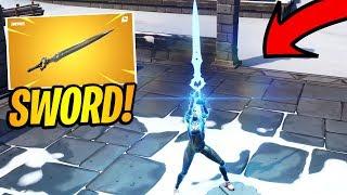 The New Infinity Blade Sword In Fortnite Gameplay