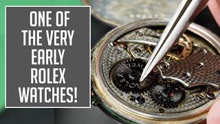 Restoring the Oldest Rolex Ive Ever Seen - Its Over 100 Years Old