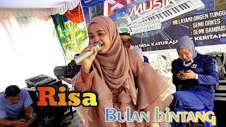 Dangdut orgen tunggal _ Bulan bintang _ cover _ risa