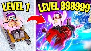 Can We Go MAX LEVEL In ROBLOX SLED SIMULATOR? EXPENSIVE ITEMS REVEALED