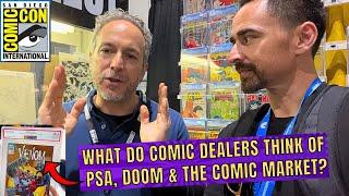 What Do Comic Dealers Think Of PSA DOOM & The Current Comic Market? SDCC 2024 Comic Con Discussion